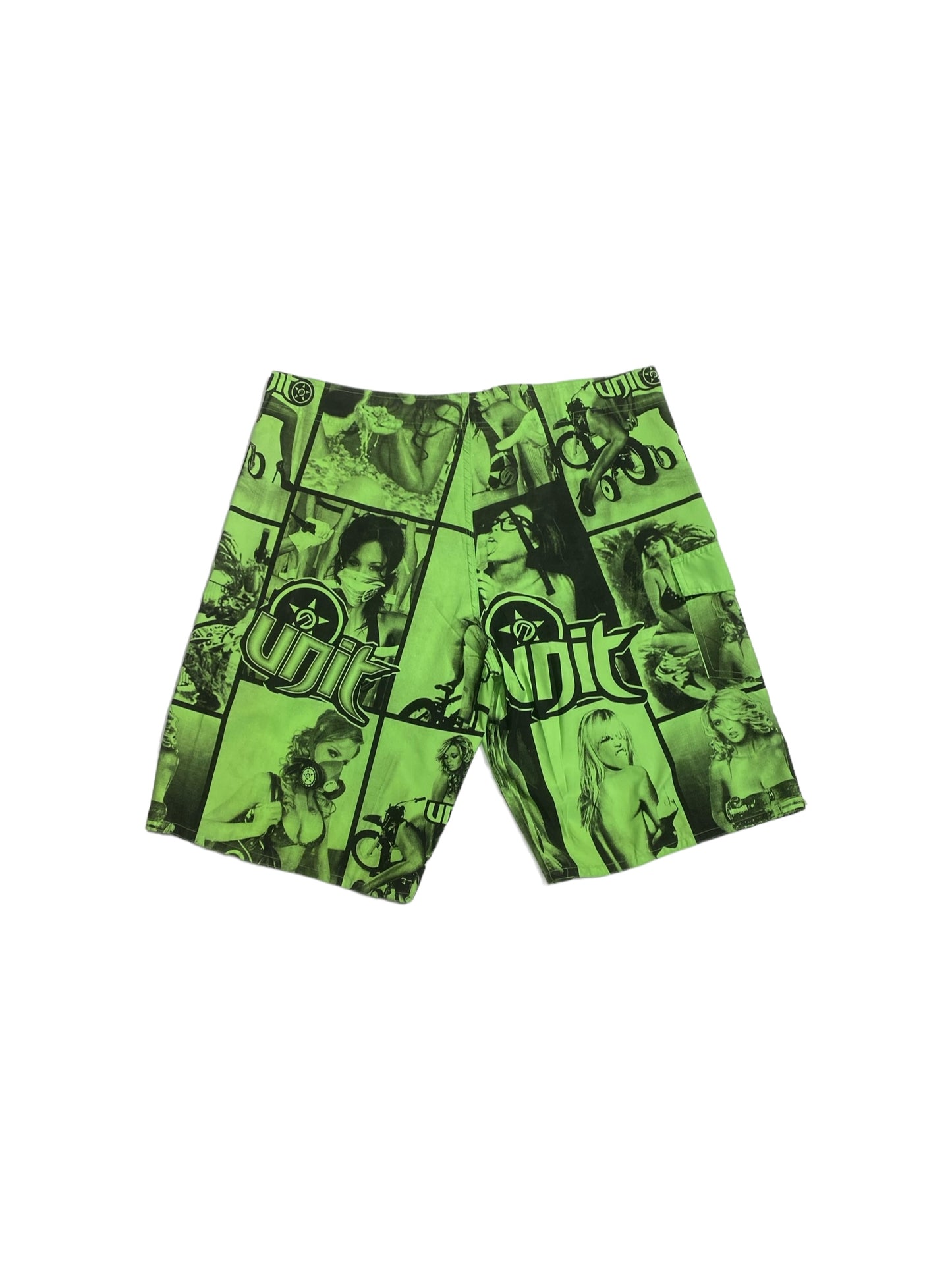 Unit graphic shorts