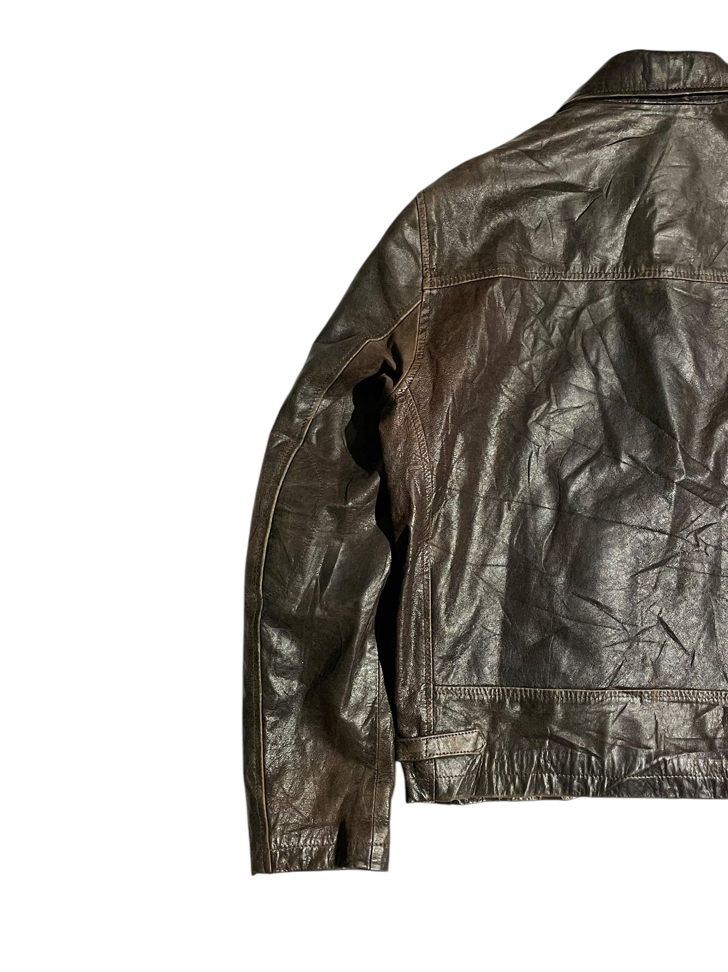 SPF vintage leather jacket