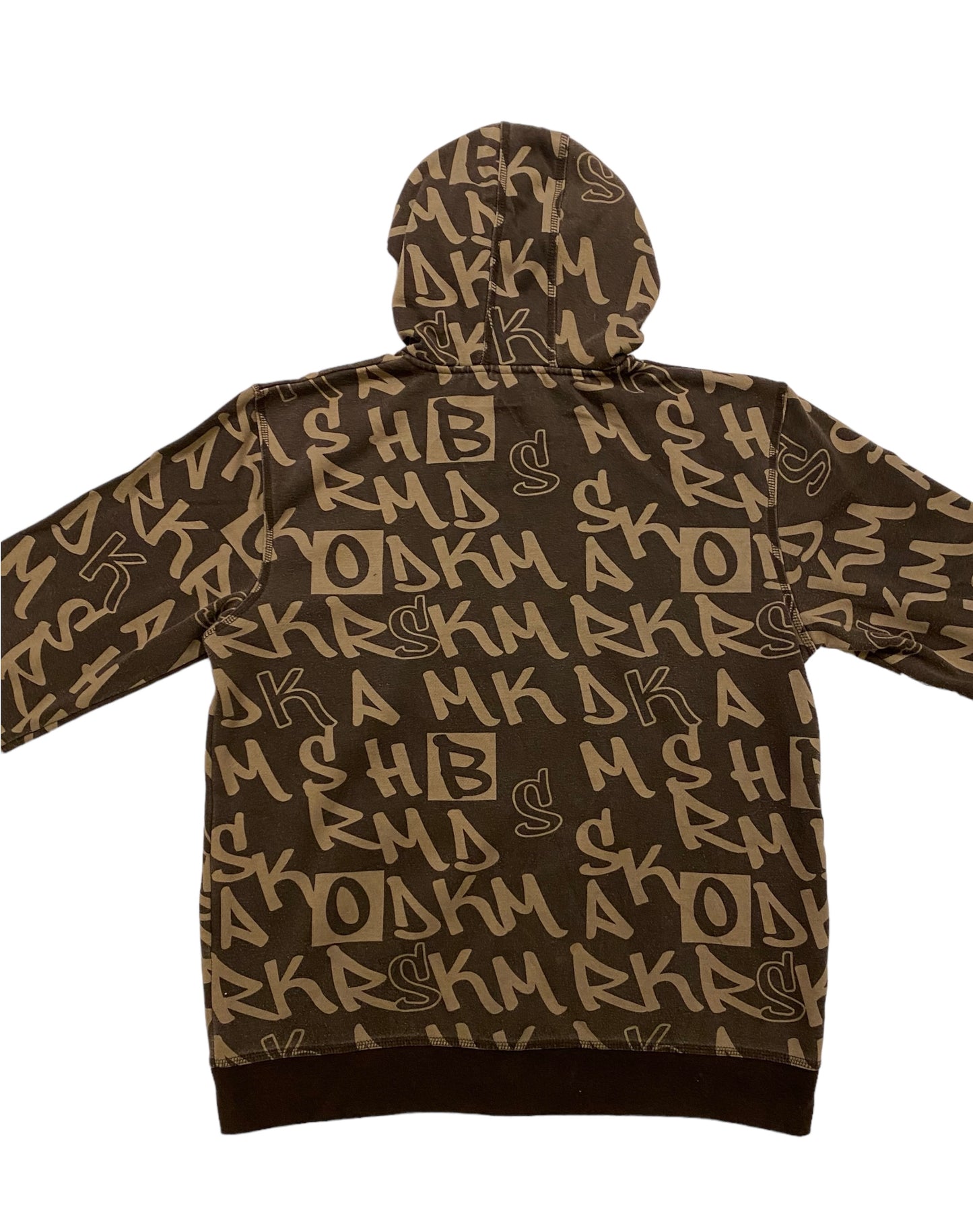 DOGNOSE x iron knights AOP y2k zip-up