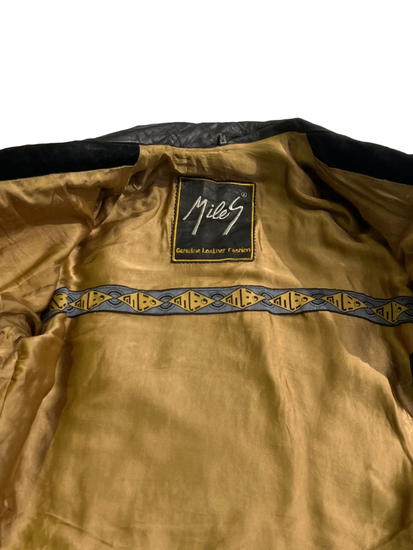 Miles genuine leather jacket