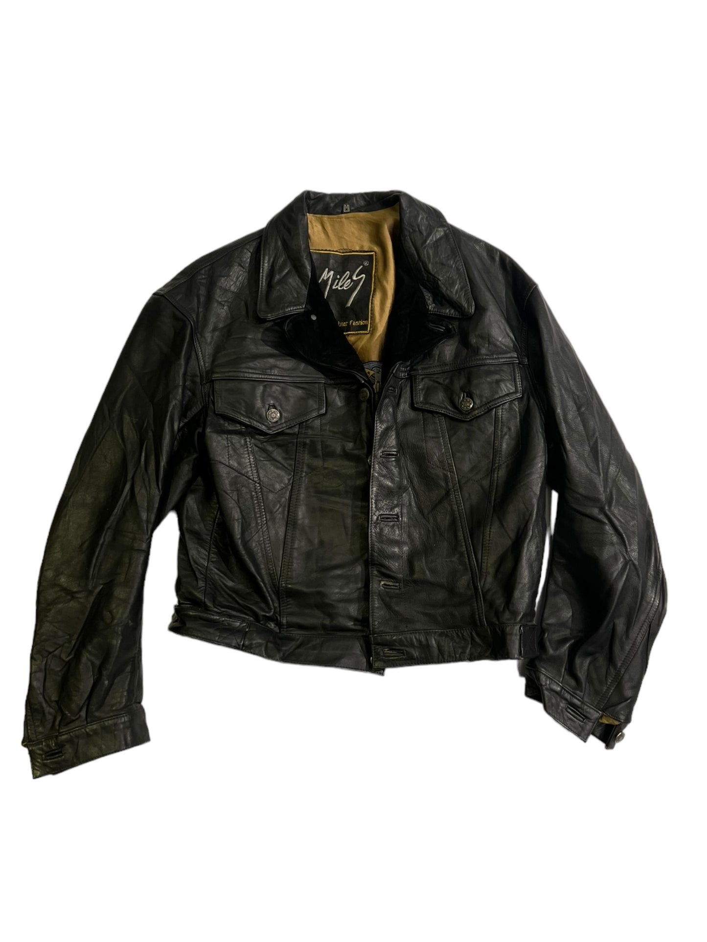 Miles genuine leather jacket