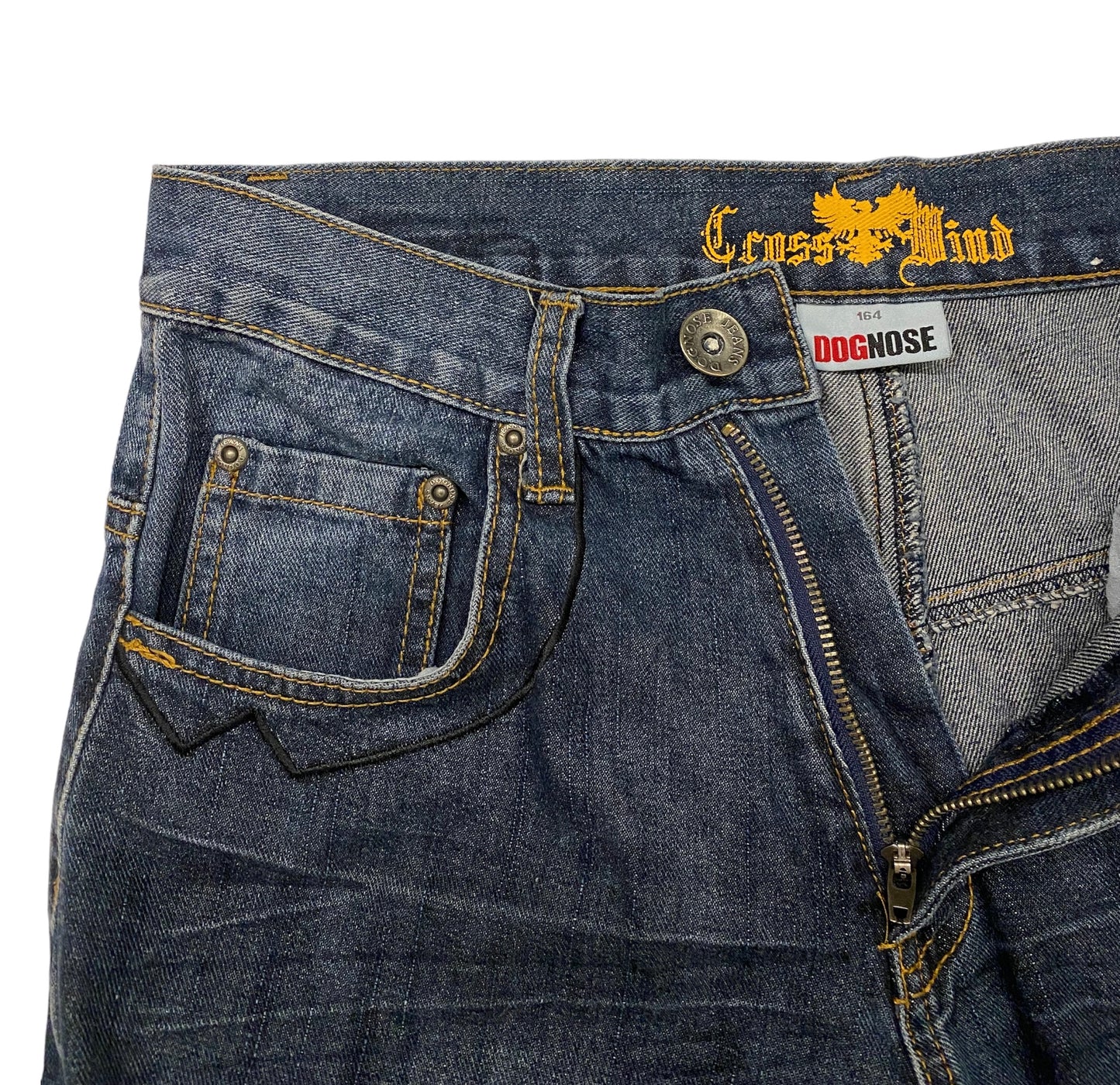 Dognose vintage embroidered jeans