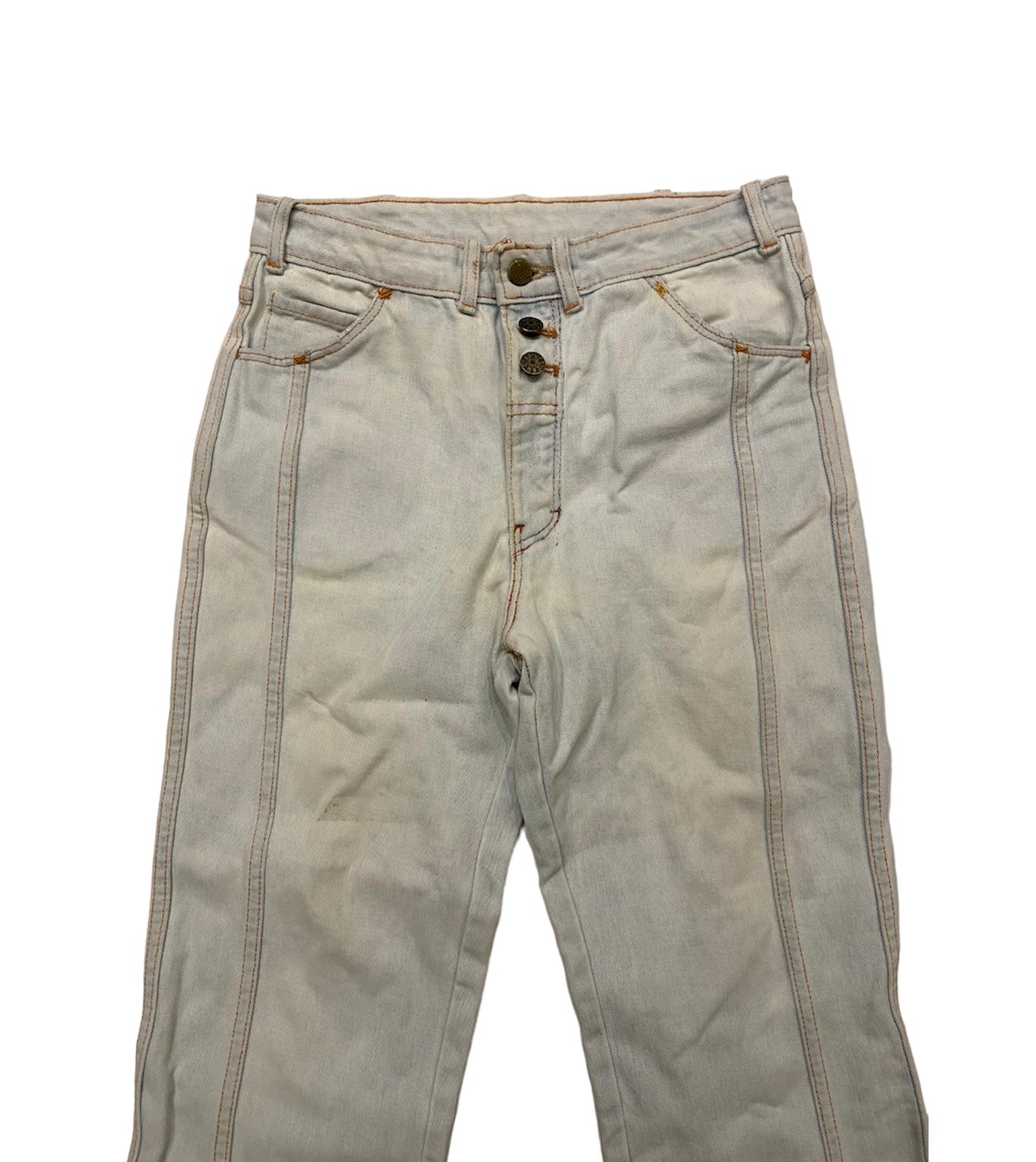 Star western white jeans