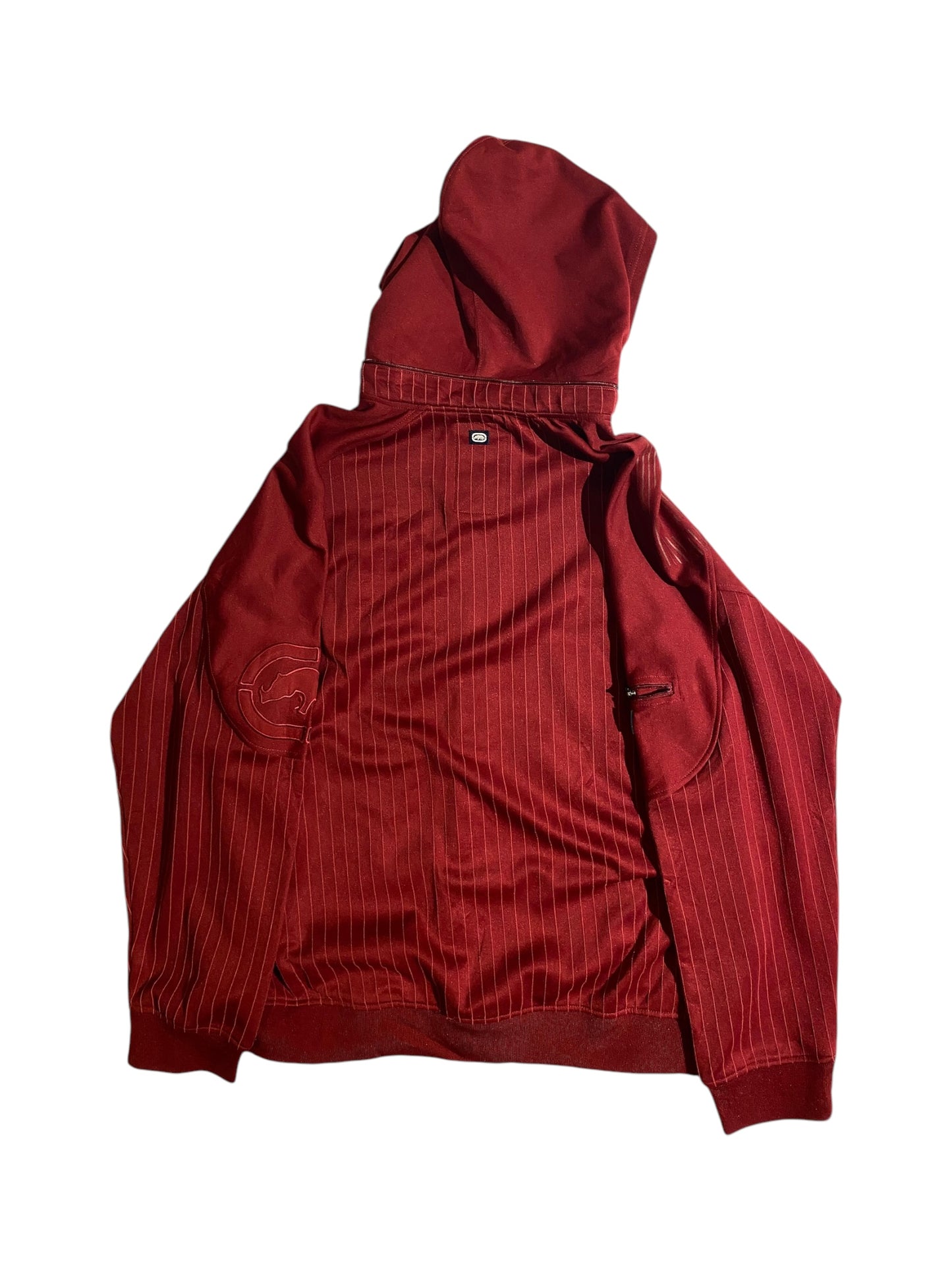 Eckō unltd y2k zip up with metallic pin