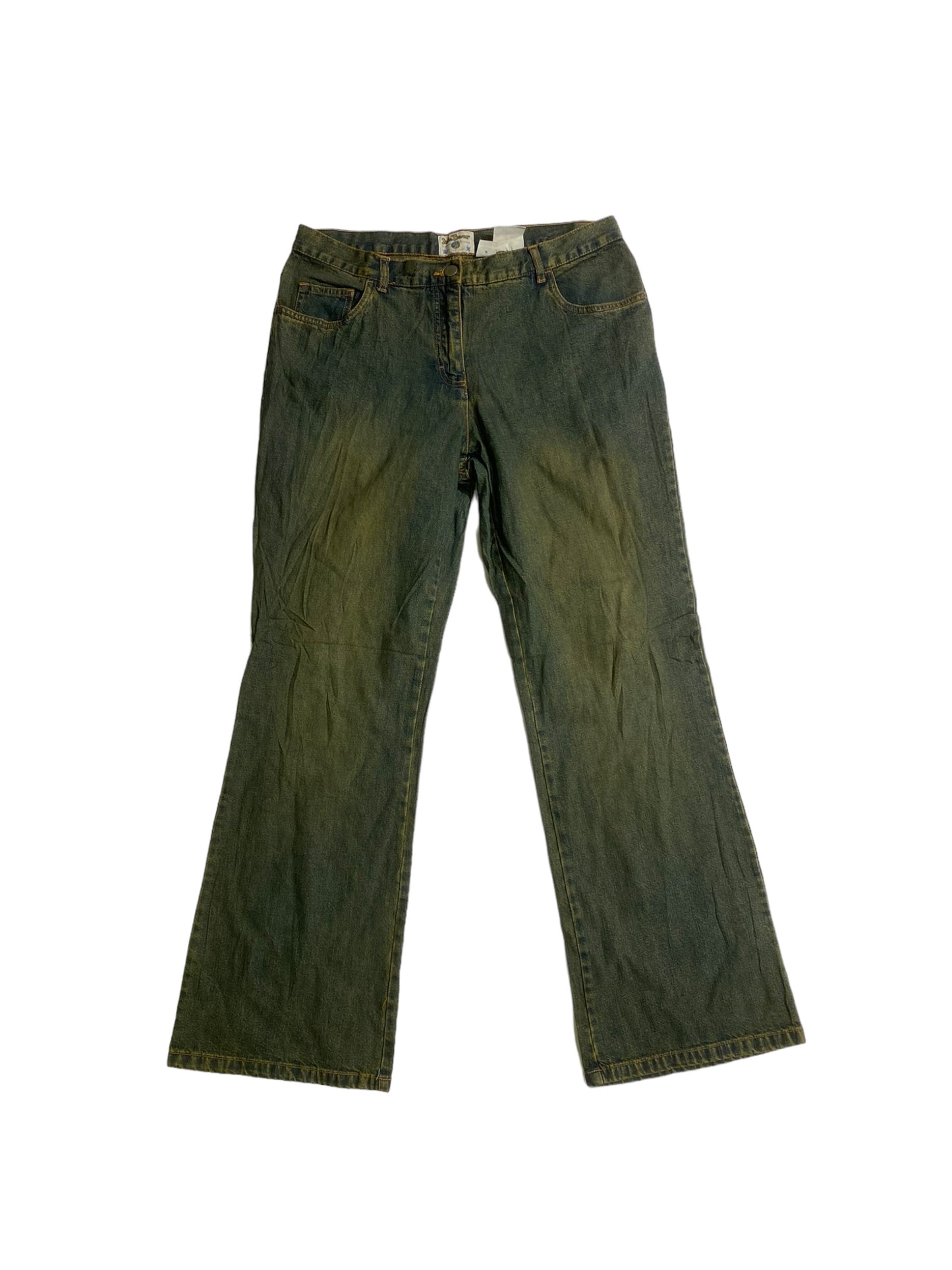 John banner washed denim jeans