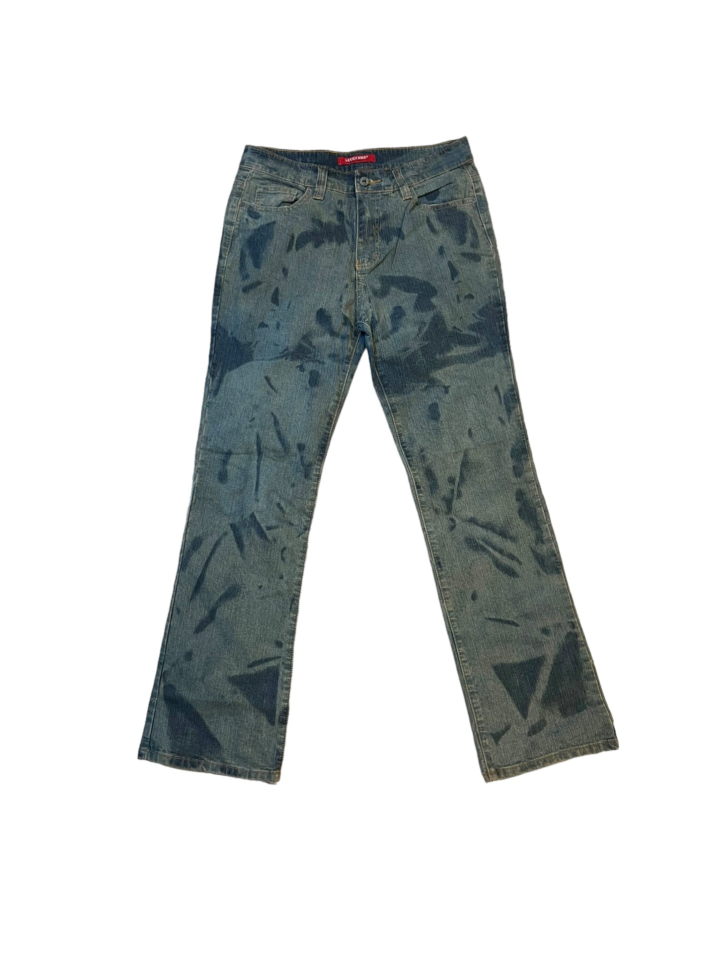 Japanese bird baggy jeans