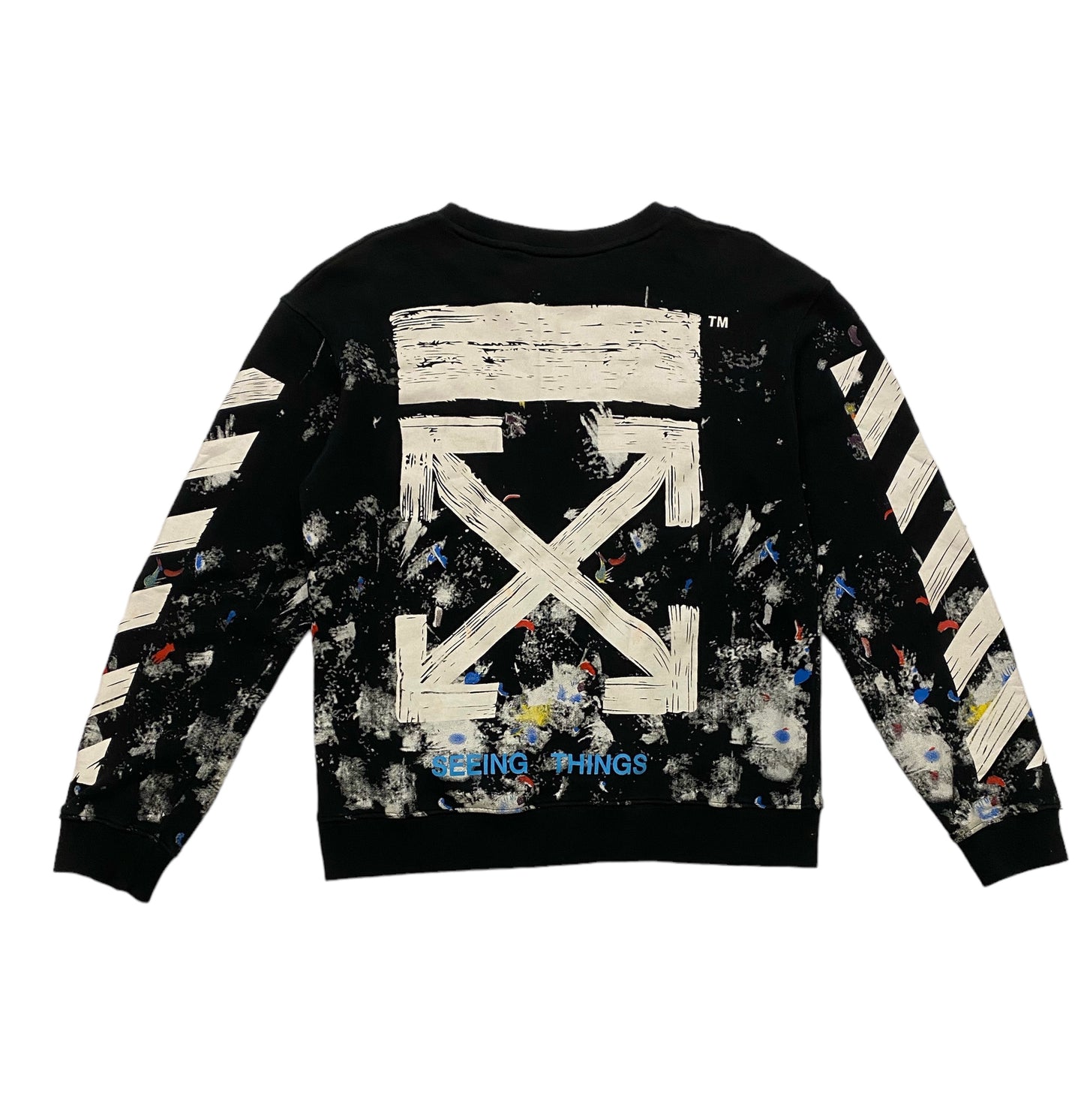 OFF-WHITE Seeing things crewneck