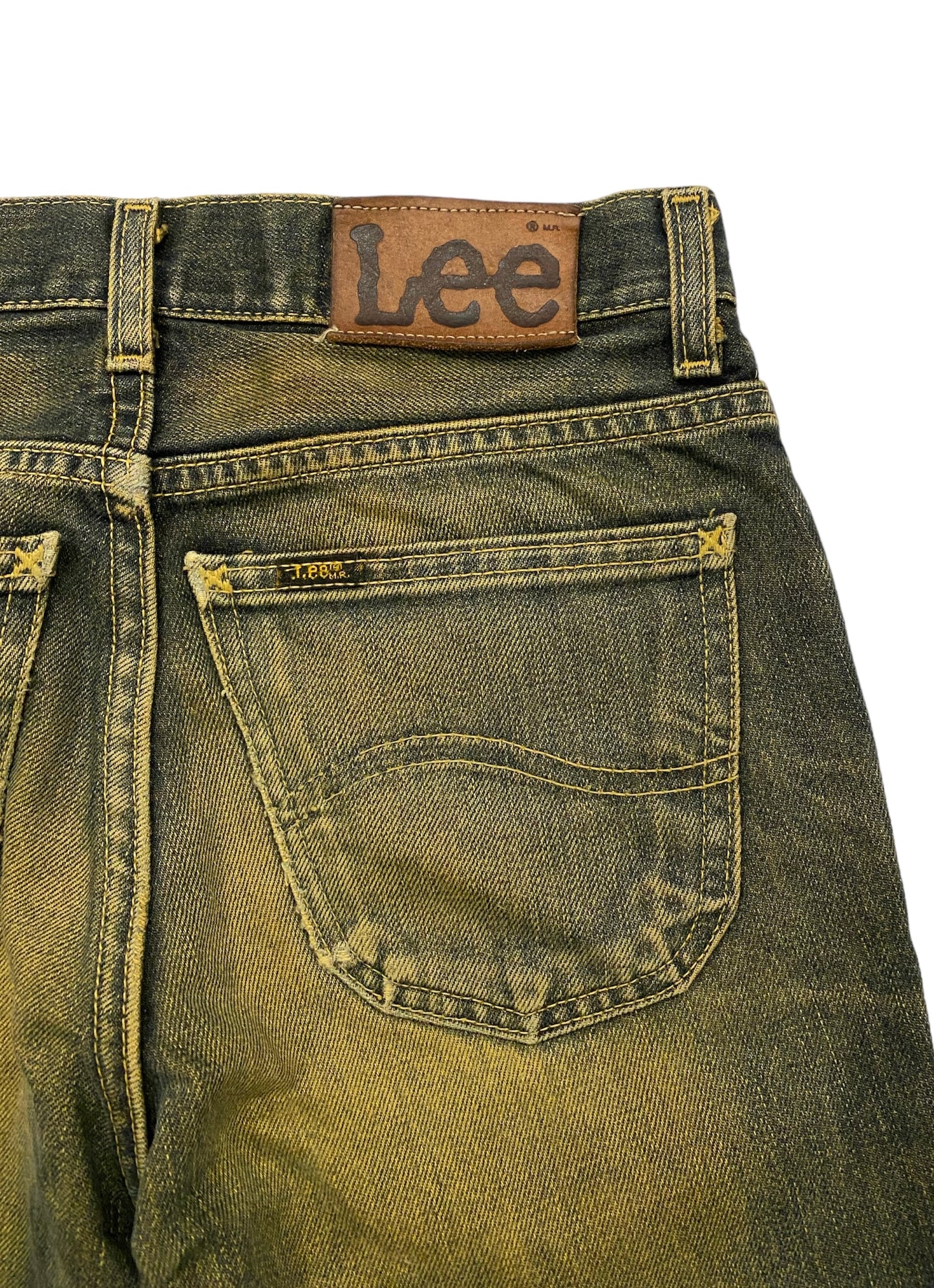 Lee vintage washed denim jeans