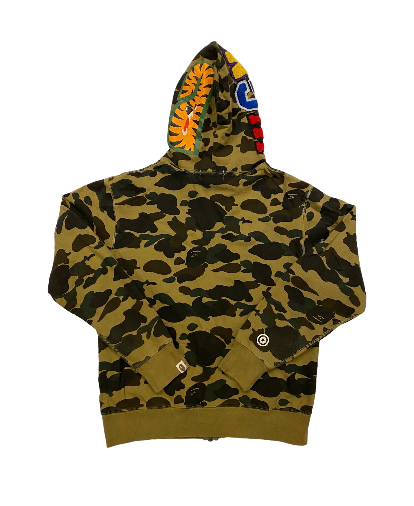 Authentic bape cameo full zip