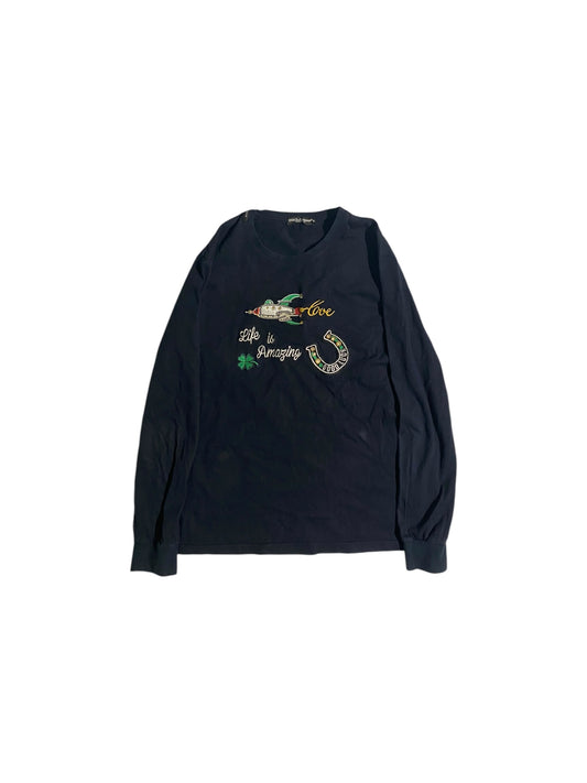 Authentic Dolce & Gabbana embroidered long sleeve