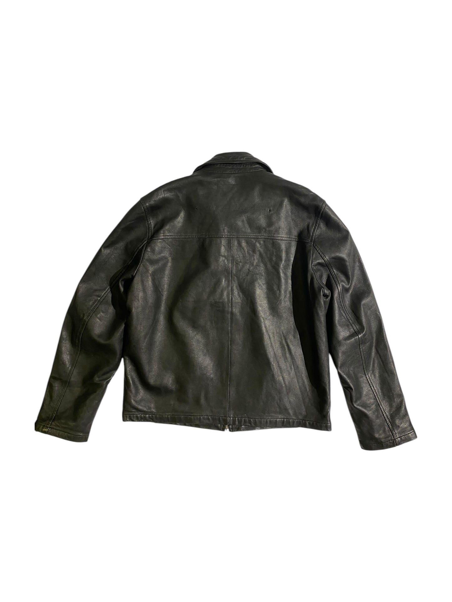 SPF leather jacket