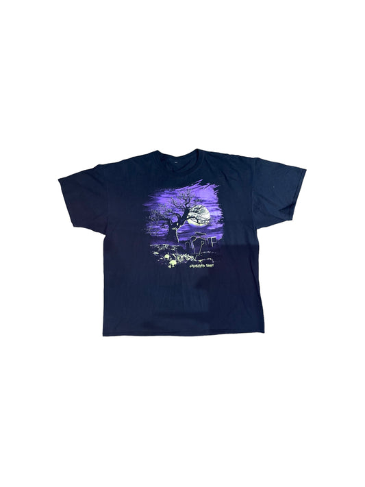 Graveyard shift graphic tee