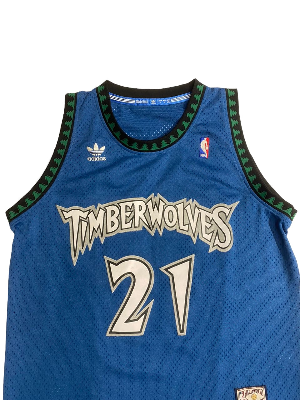 Adidas TimberWolves hardwood jersey