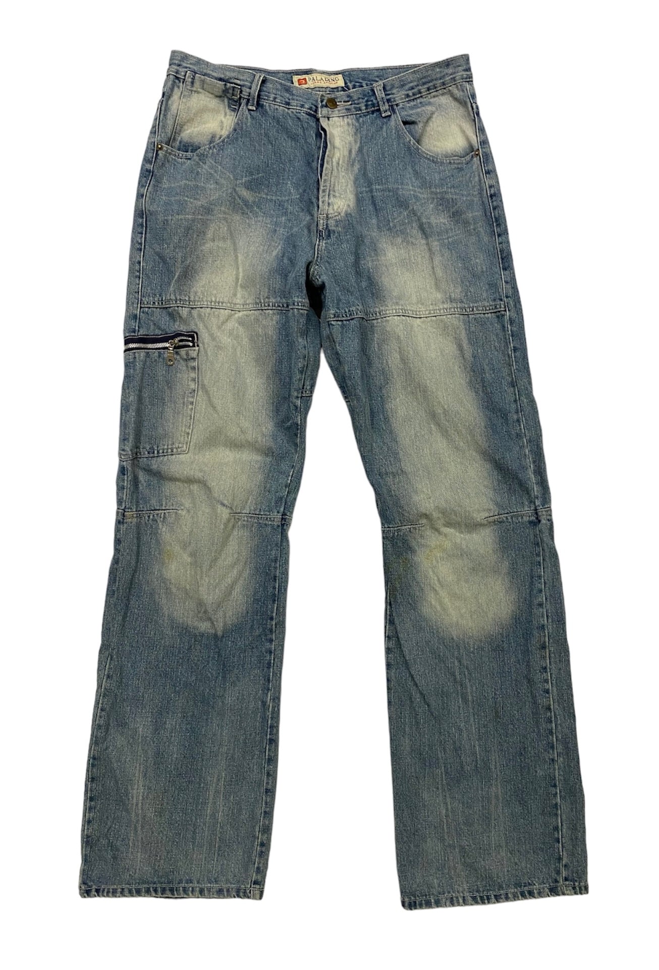 Paladino vintage jeans with side and knee pockets