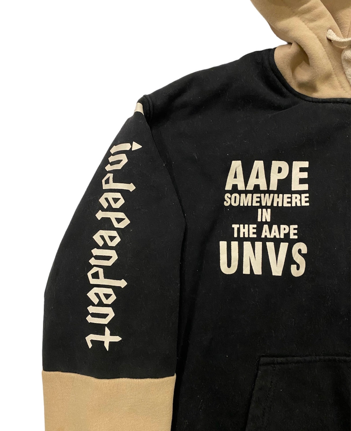 AAPE UNVS independent hoodie