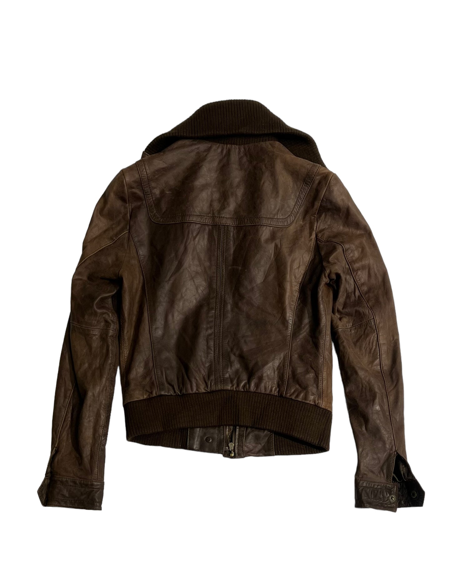 Stradivaris leather jacket