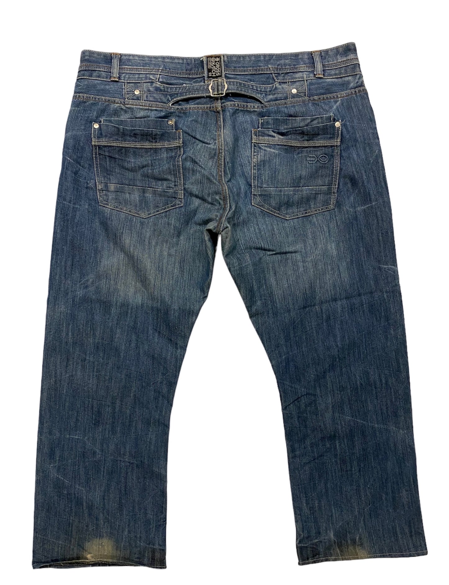 Crosshatch hornet vintage jeans with adjustable waist