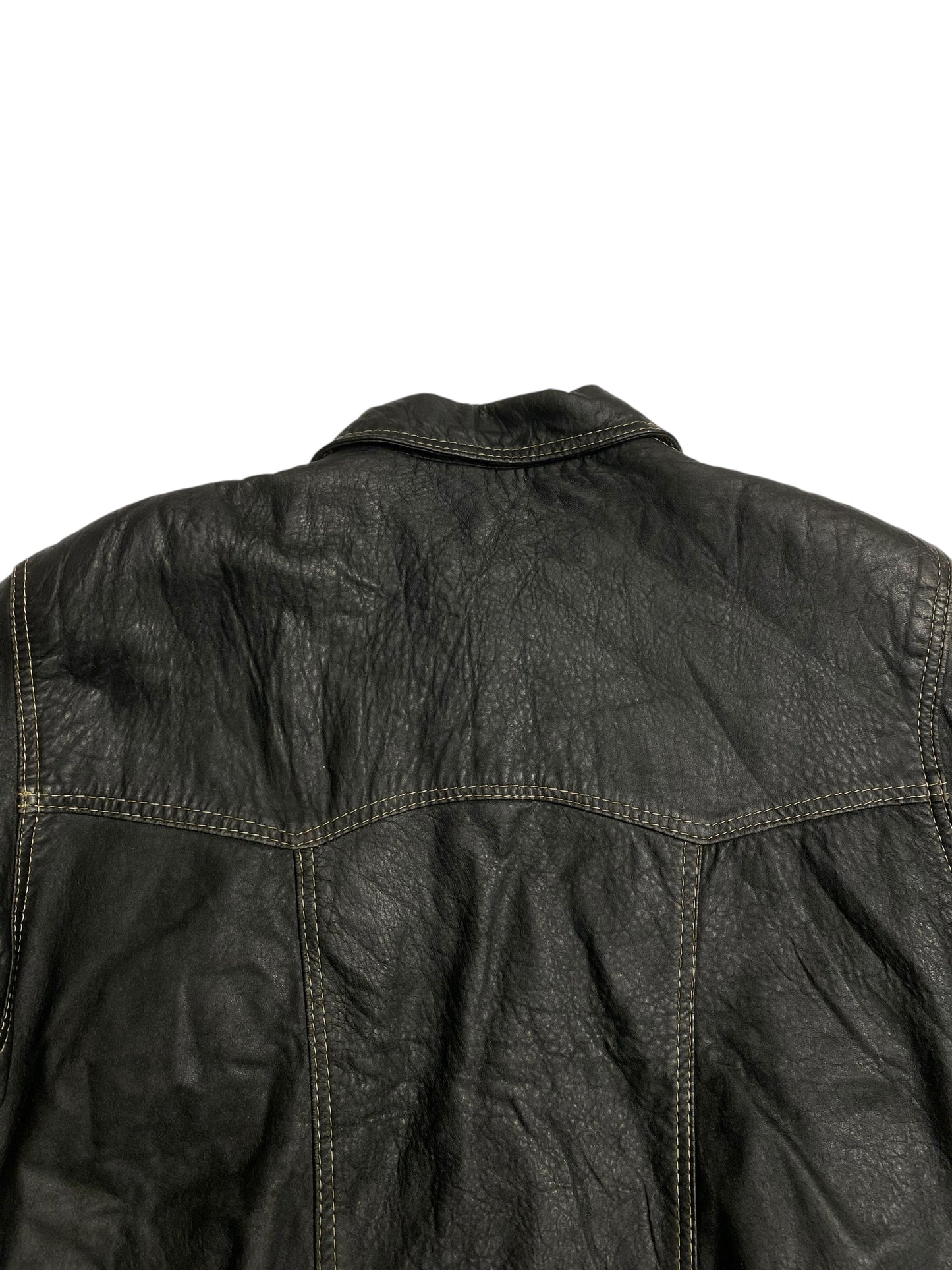 Rochapele heavy leather jacket