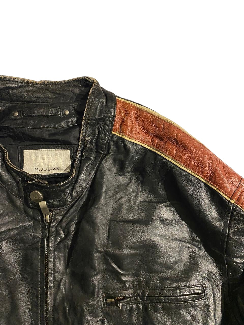 Wilson’s motorbike leather jacket