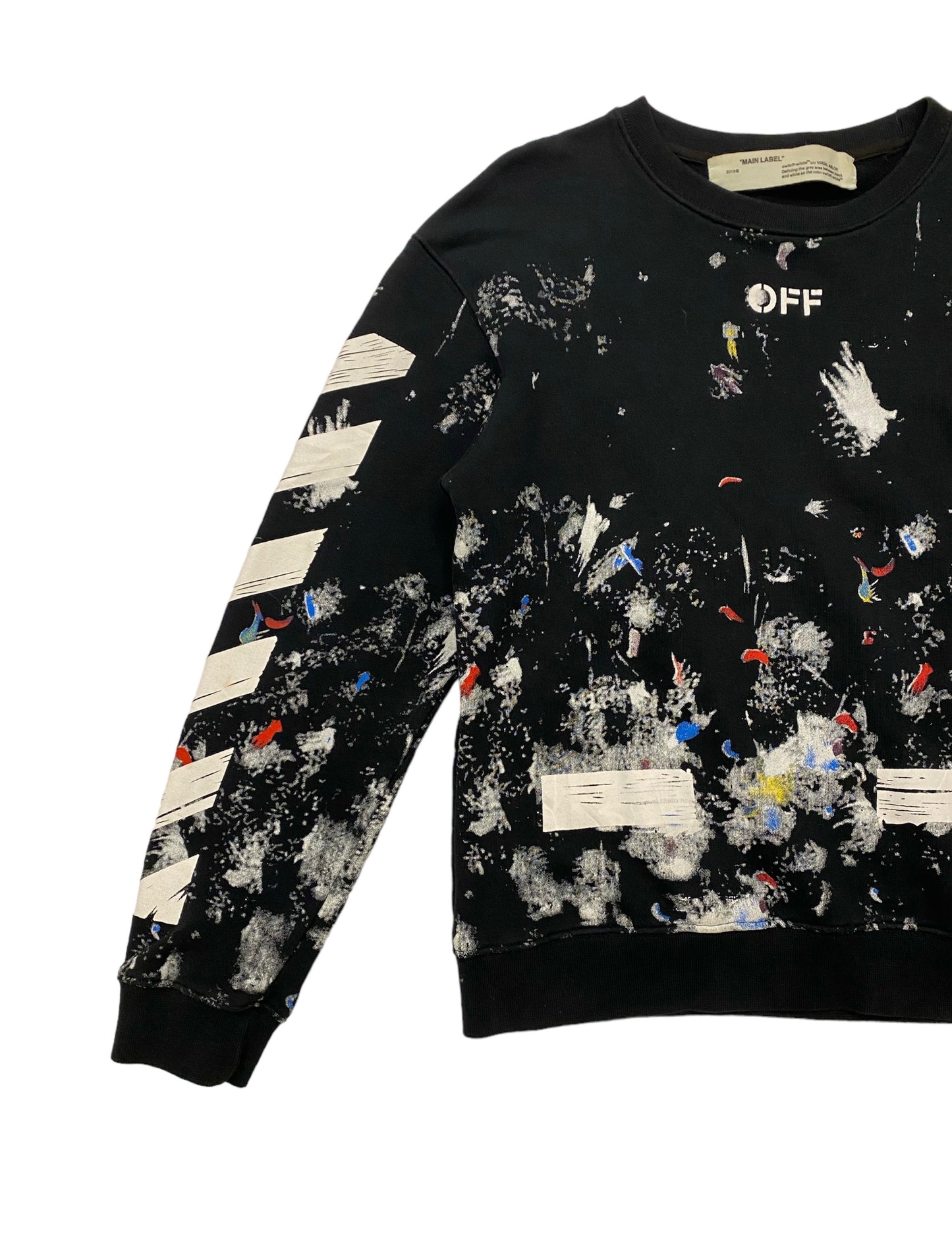 OFF-WHITE Seeing things crewneck