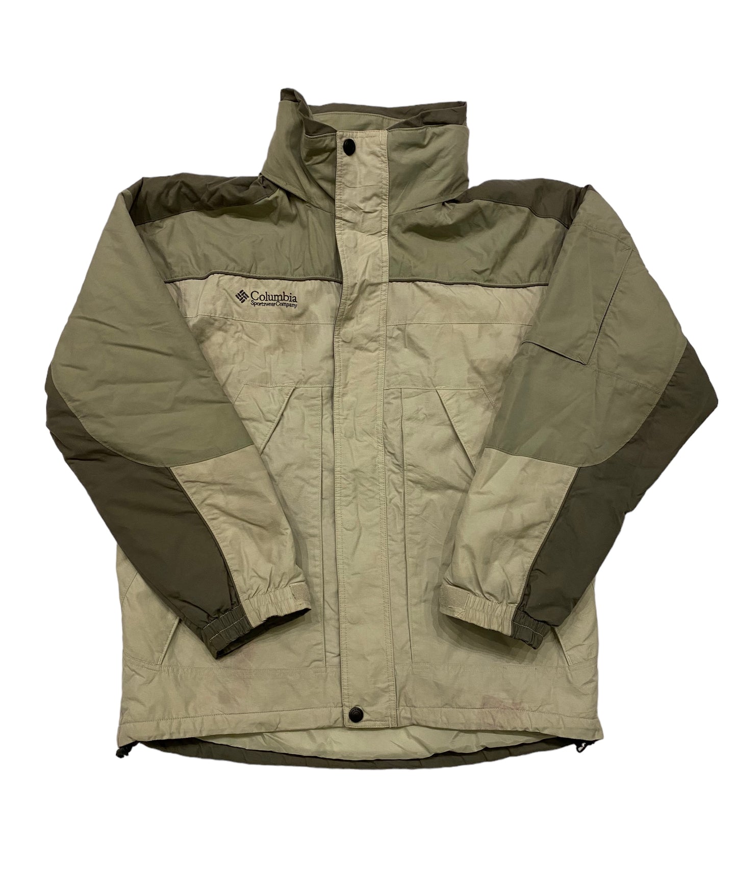 Columbia heavyweight windbreaker with sleeve pocket