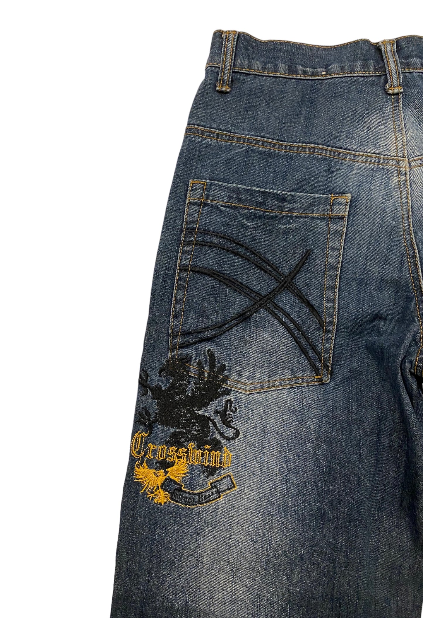 Dognose vintage embroidered jeans