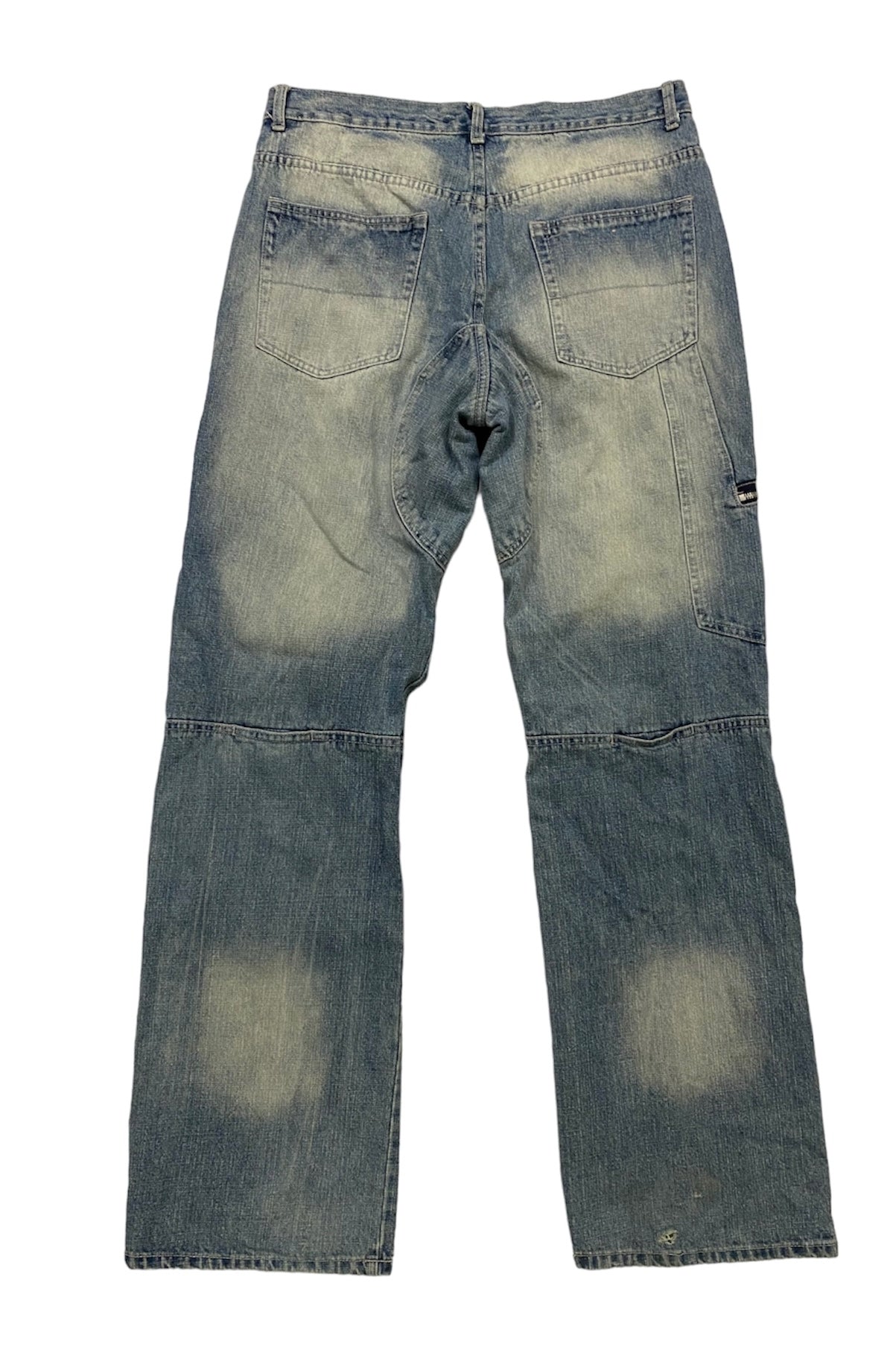 Paladino vintage jeans with side and knee pockets