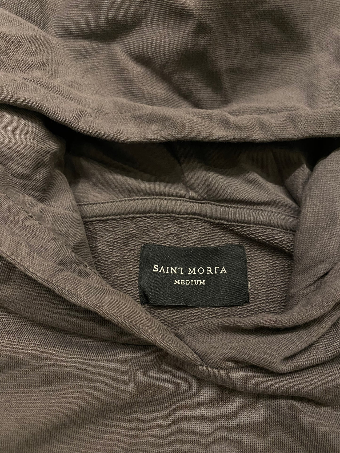 Saint morta distressed hoodie