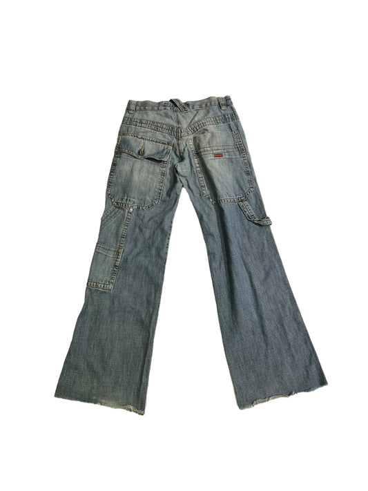 X-Cape big pocket baggy jeans