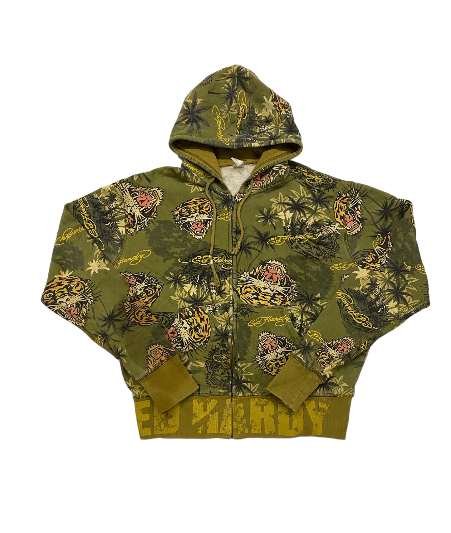 Ed hardy vintage zip up