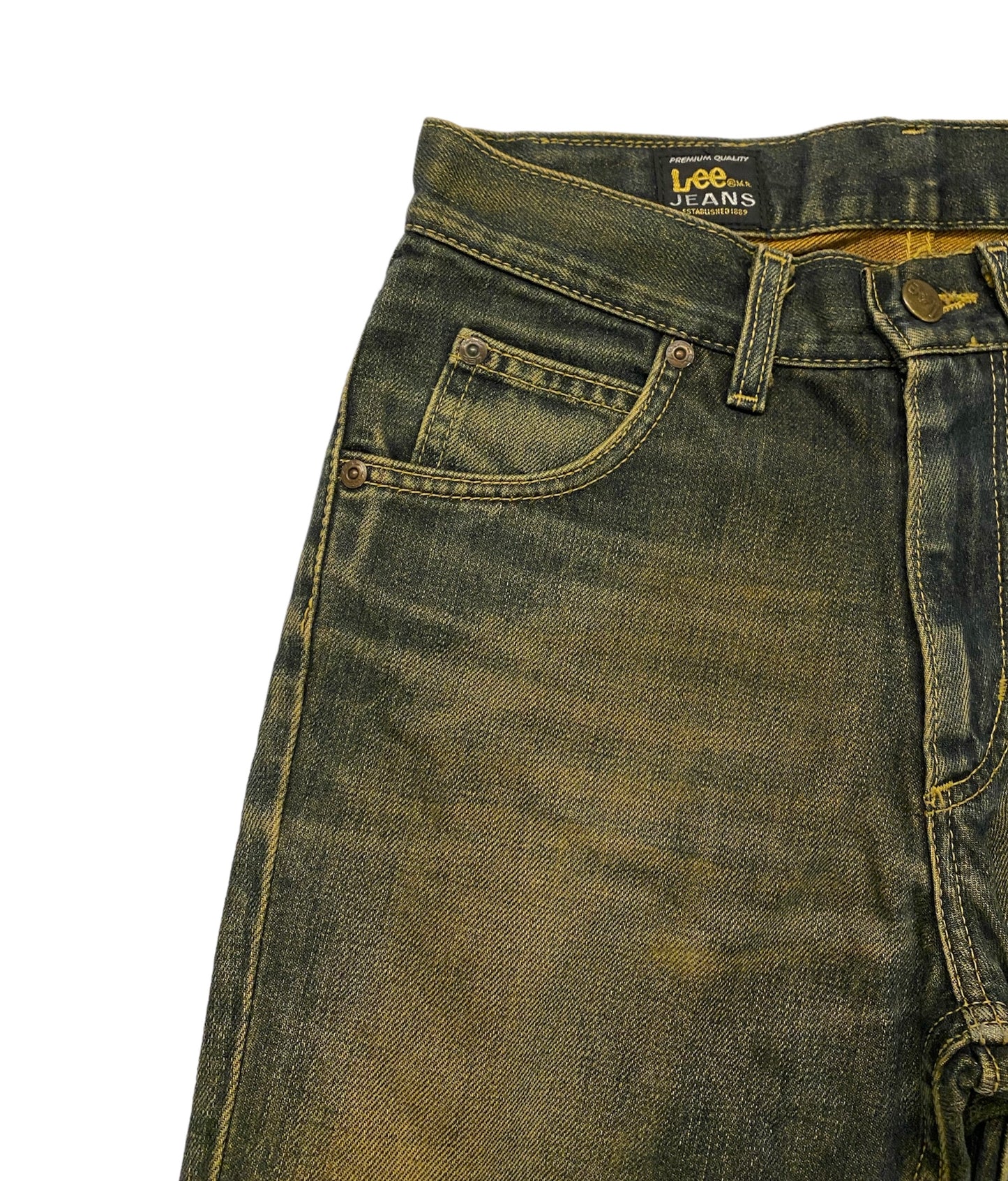 Lee vintage washed denim jeans