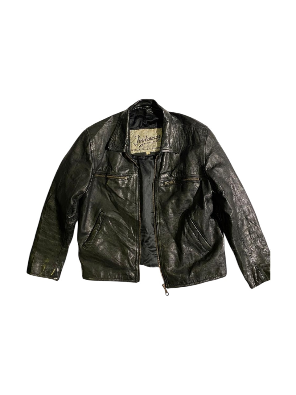 Jrekway heavy leather jacket