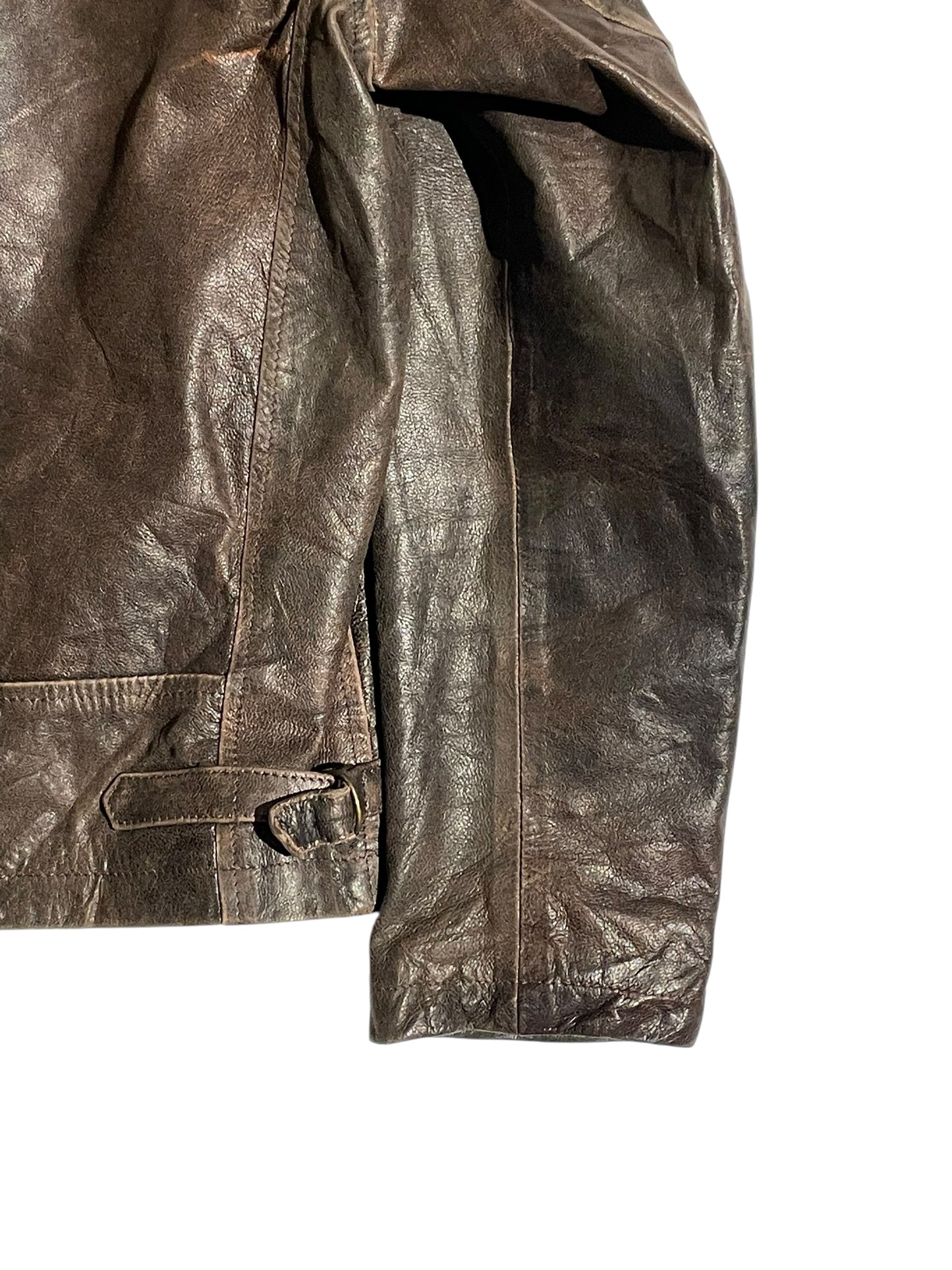 SPF vintage leather jacket