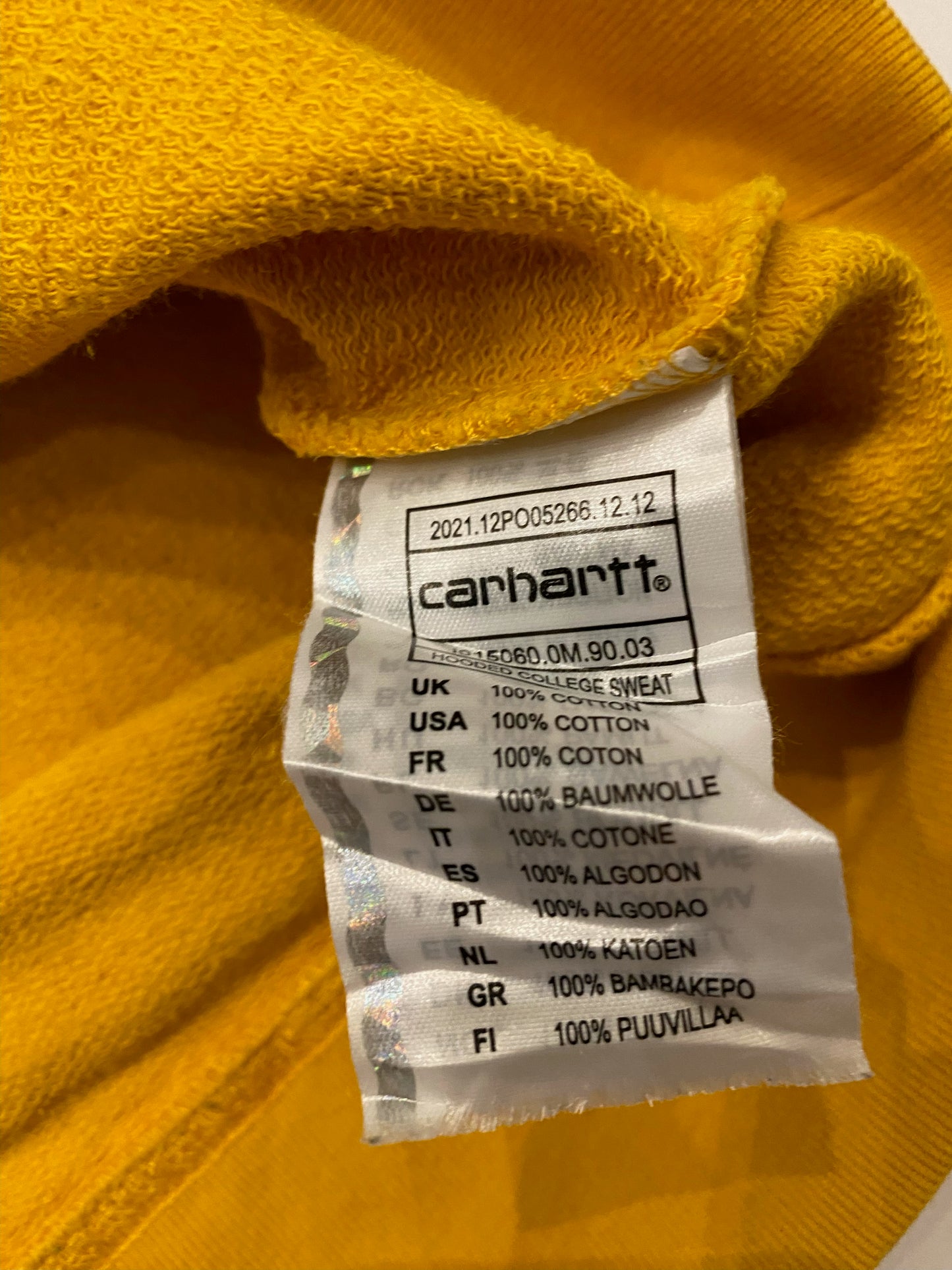 Carhartt WIP vintage hoodie