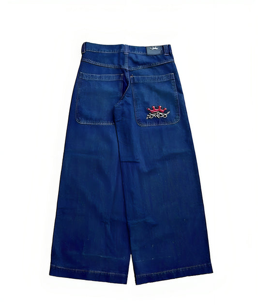 JNCO 85 embroidered jeans