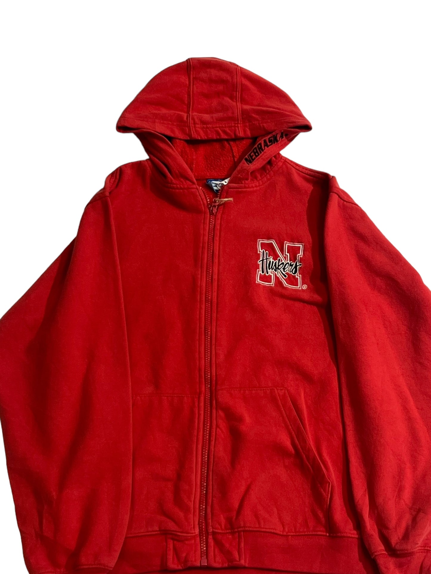 Huskers y2k zip up