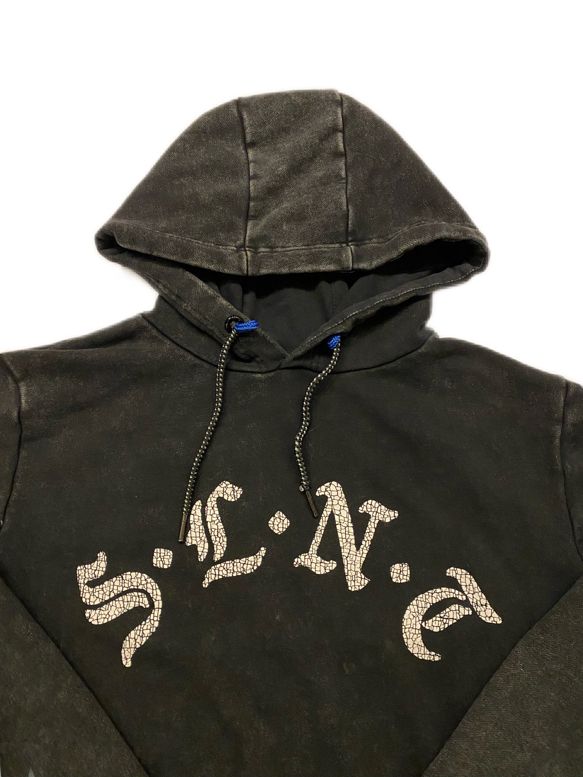 Silent theory acid washed hoodie