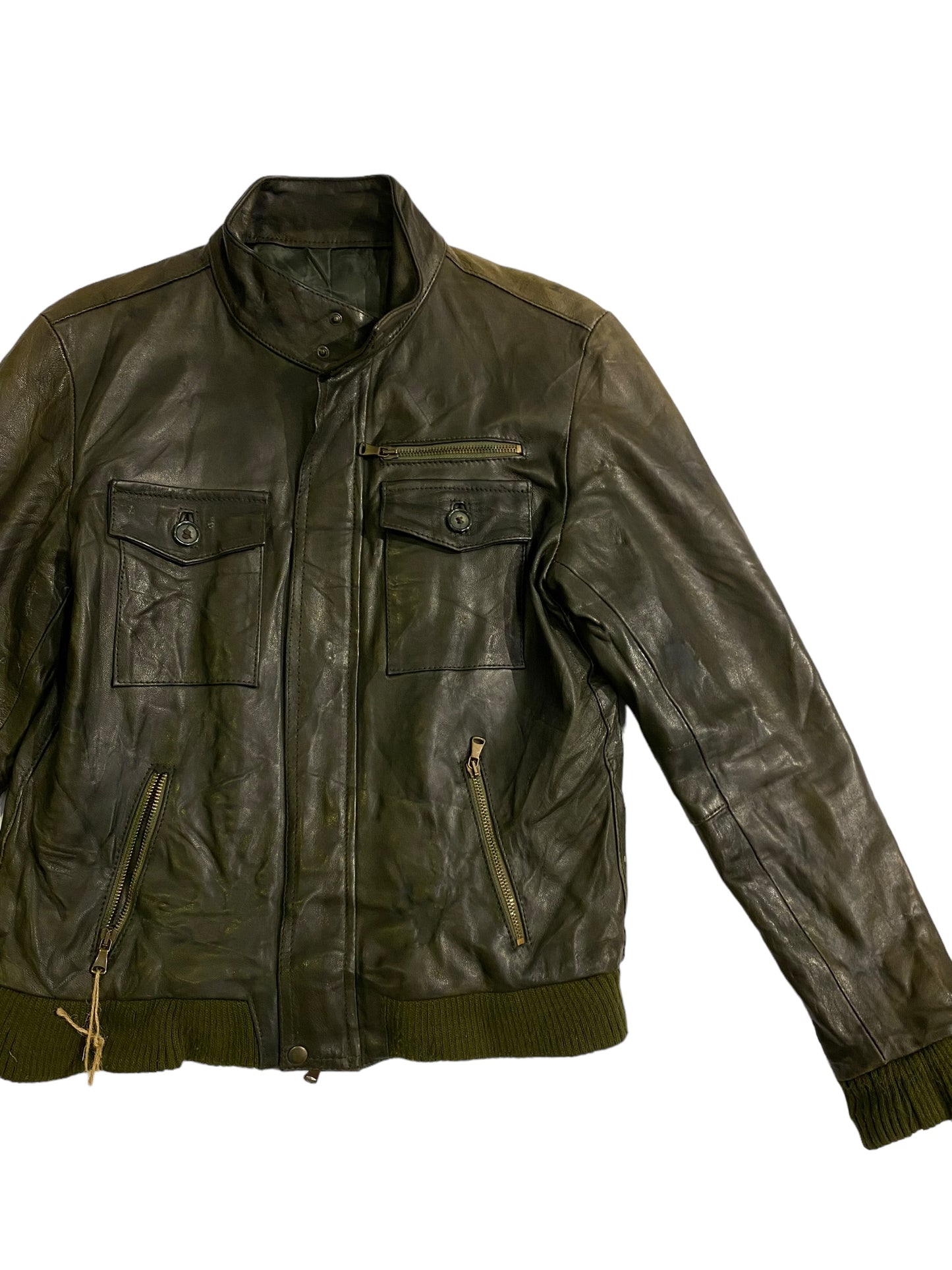 Italian leather jacket