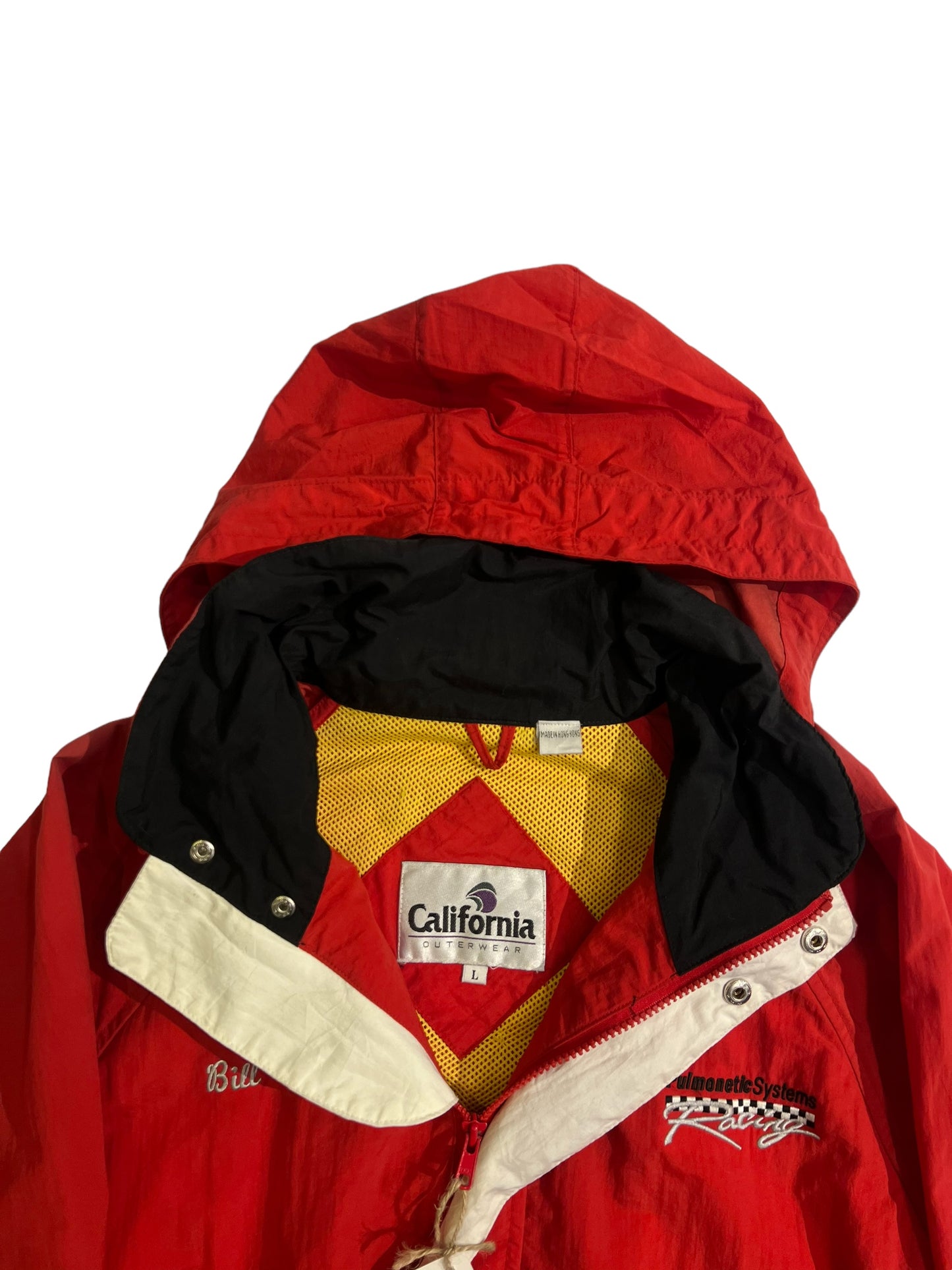 Pulmonetic racing windbreaker