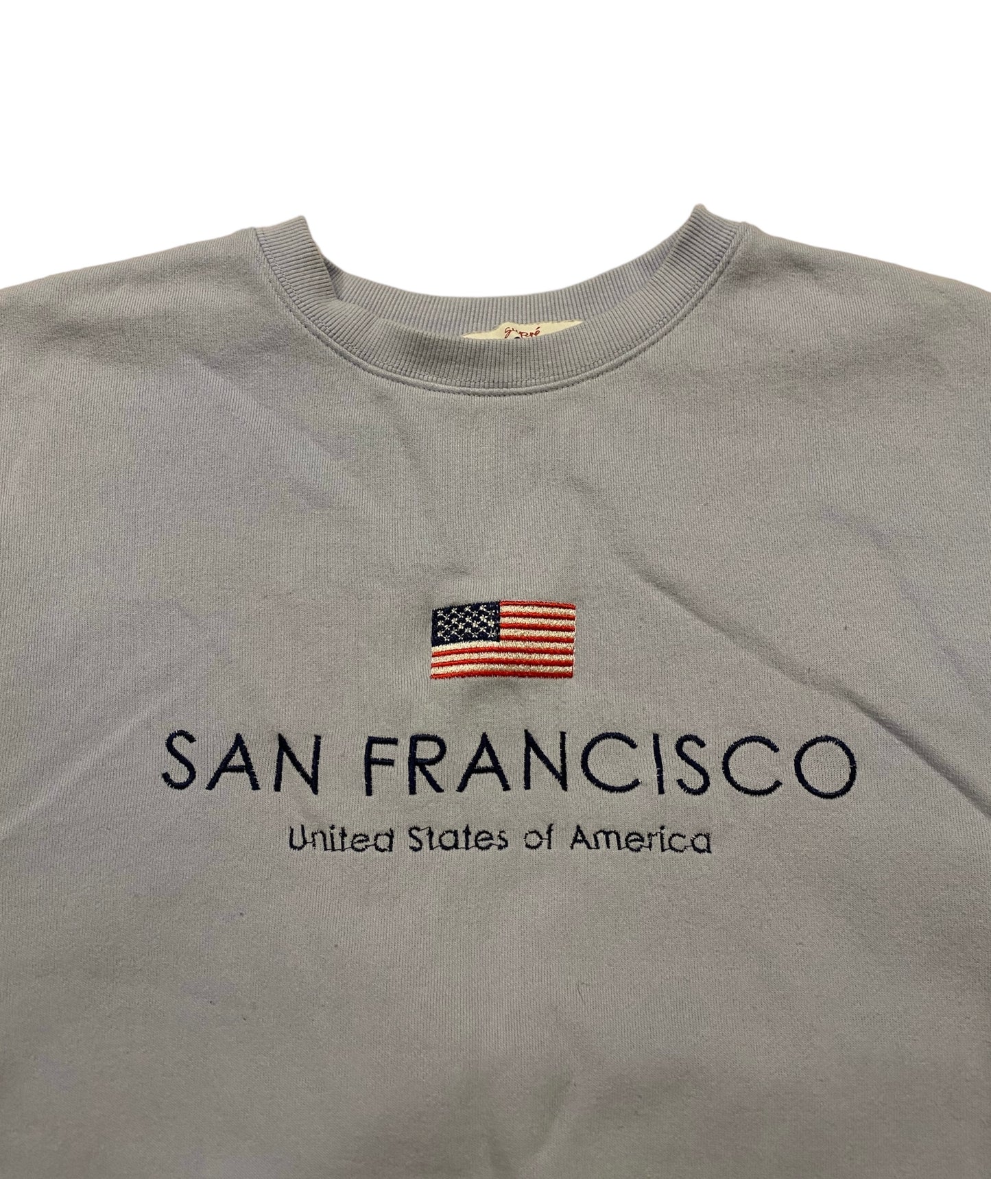 San Francisco USA recycled crewneck