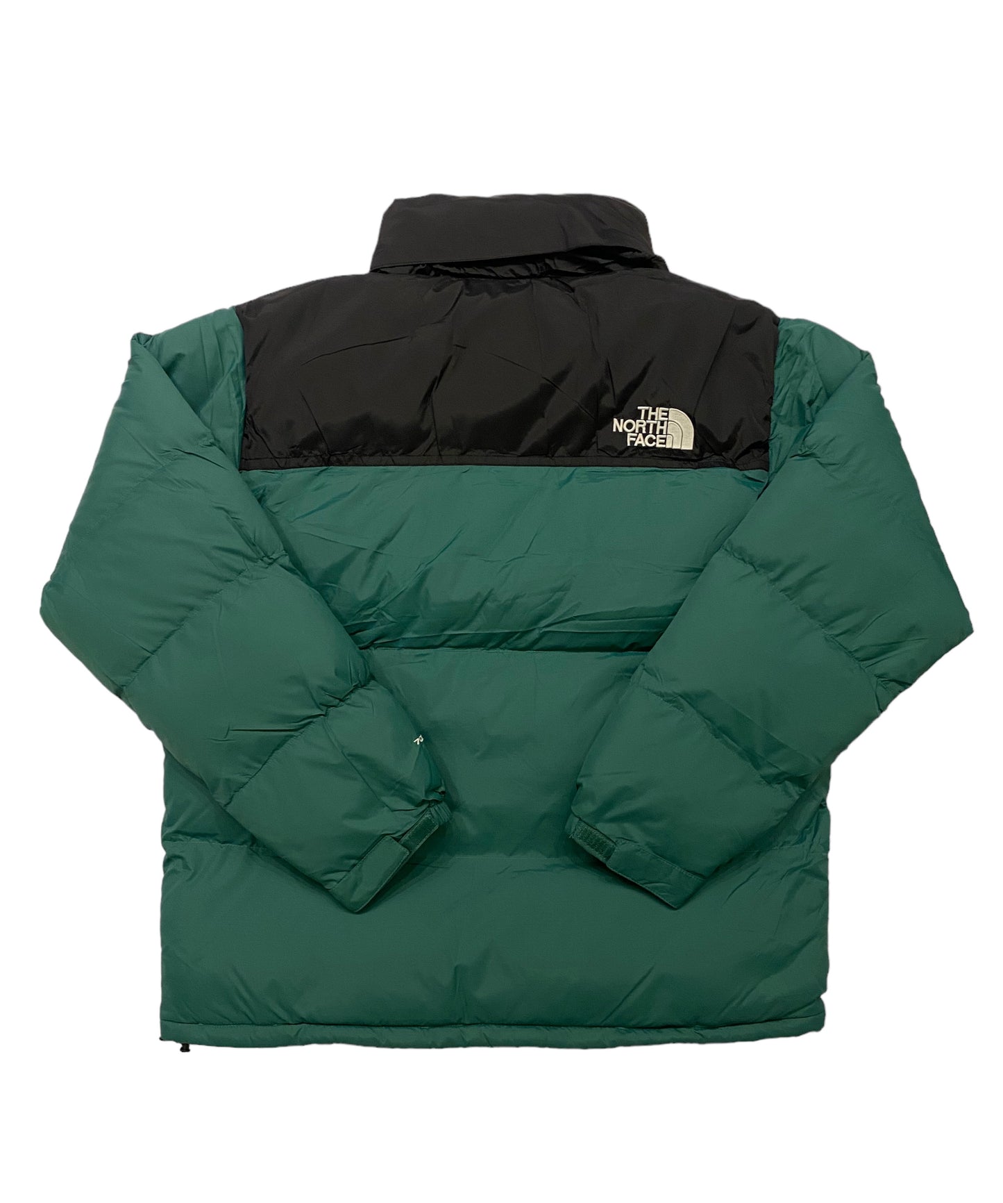 The north face 1996 green nuptse jacket