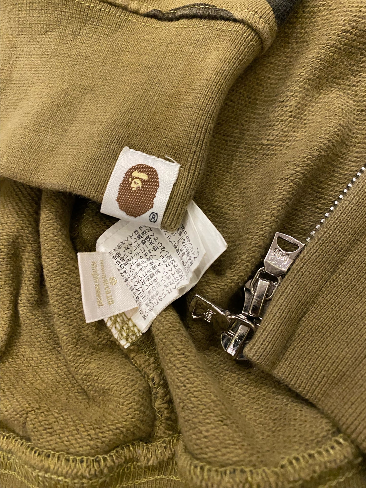 Authentic bape cameo full zip