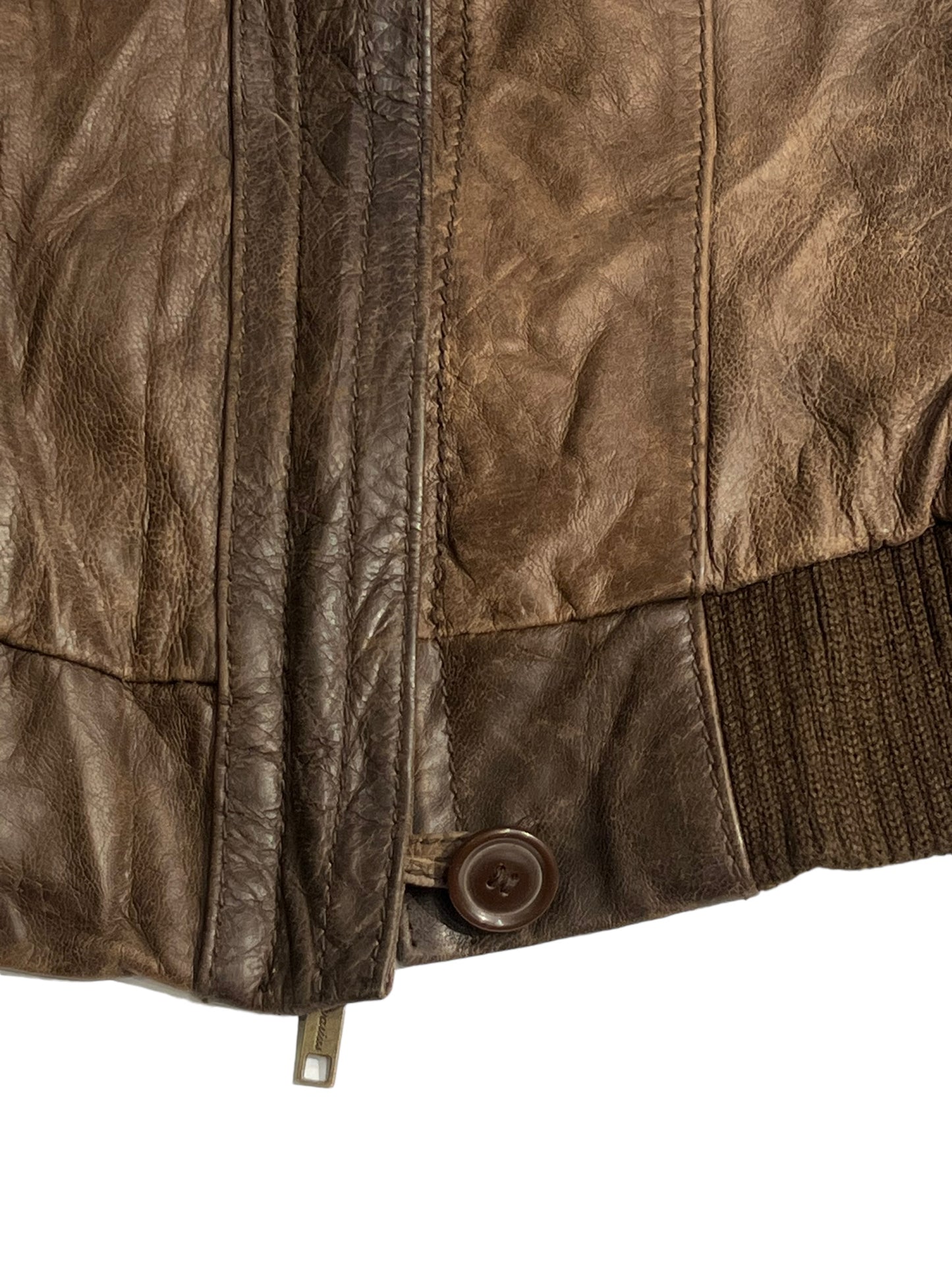 Stradivaris leather jacket