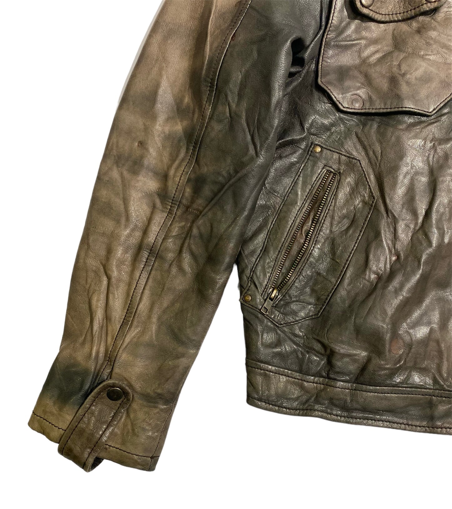 Vera Pelle Conbipel leather jacket