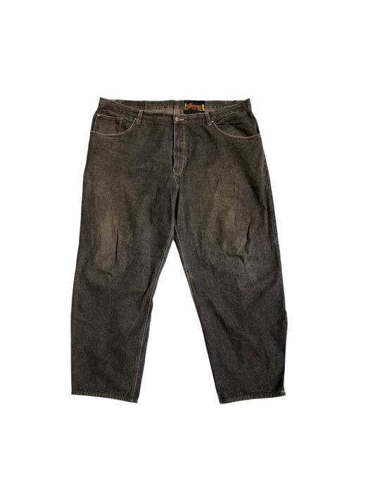 Champs y2k black baggy jeans