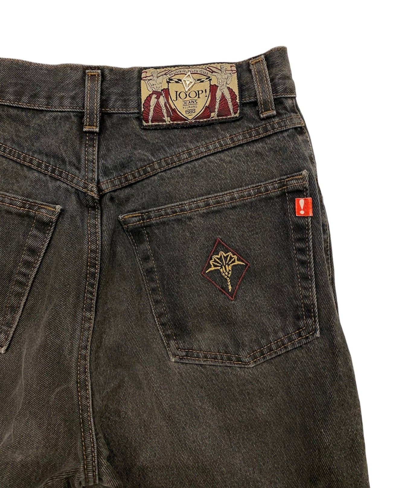 Joop jeans 1988 embroidered jeans