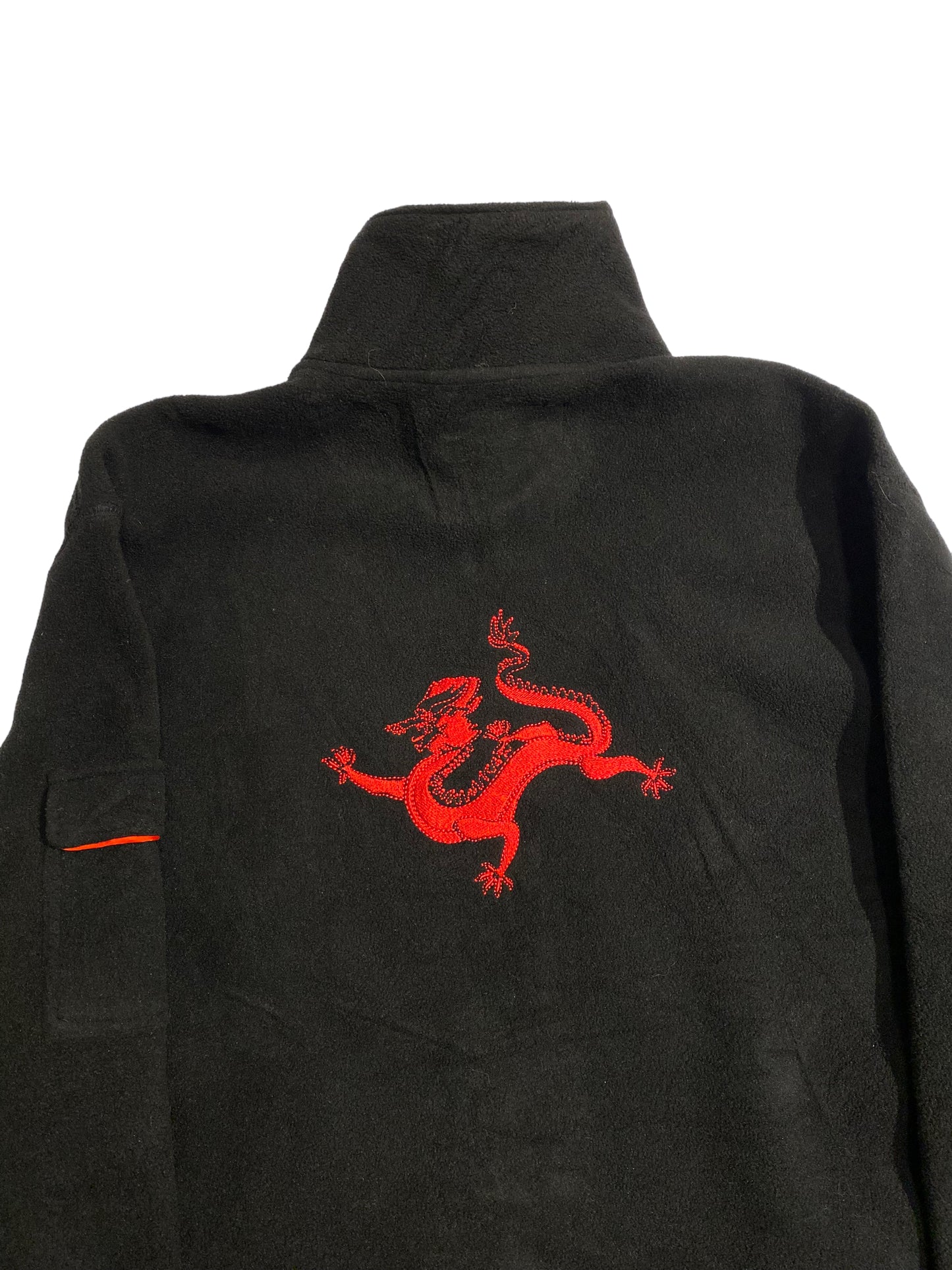 Atlas embroidered fleece jacket