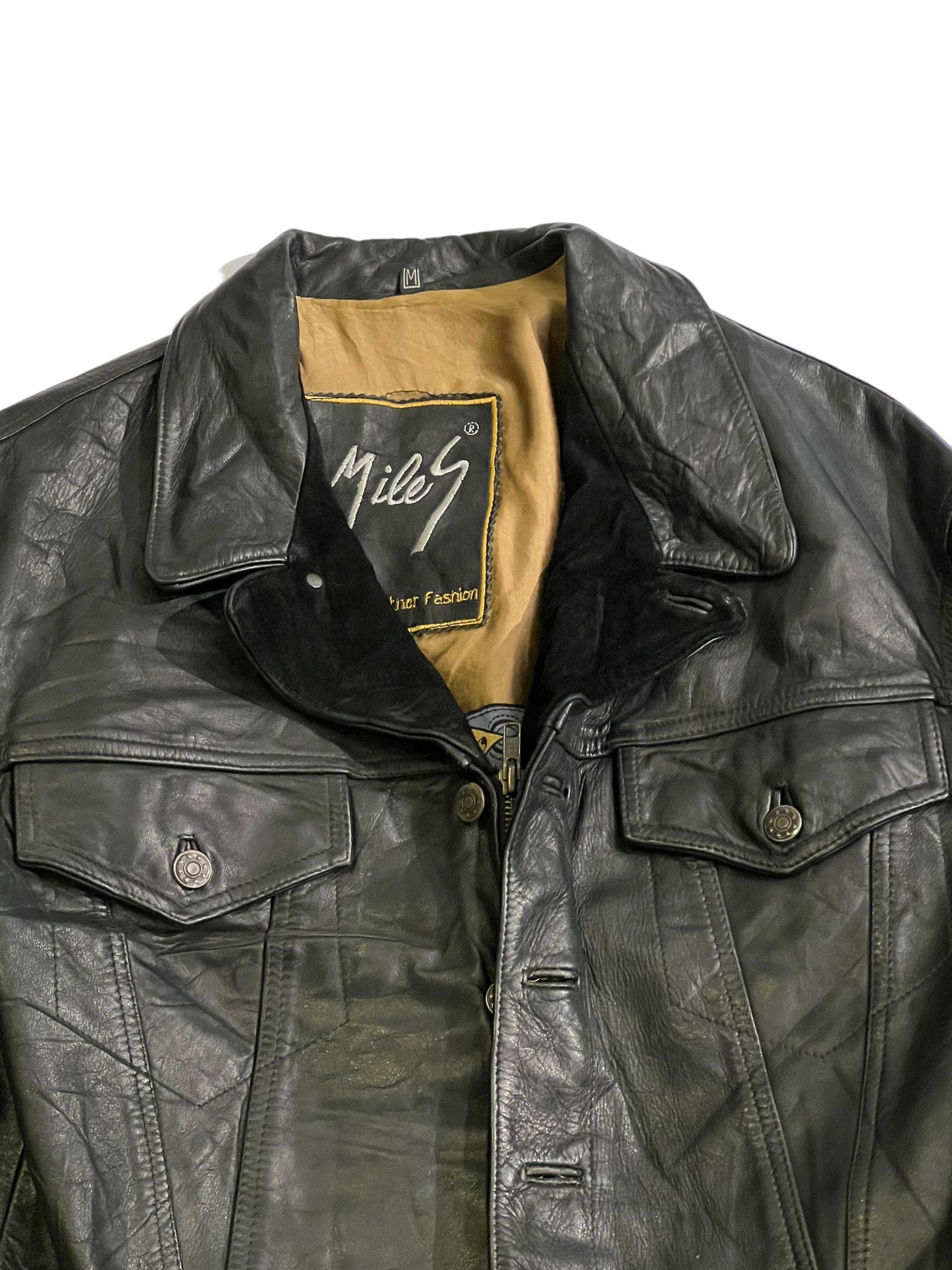 Miles genuine leather jacket