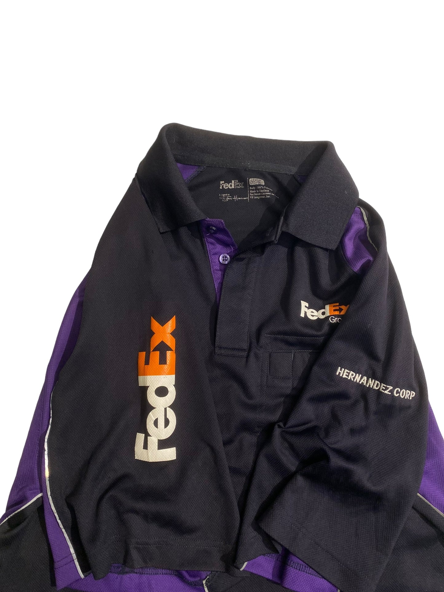 FedEx polo shirt