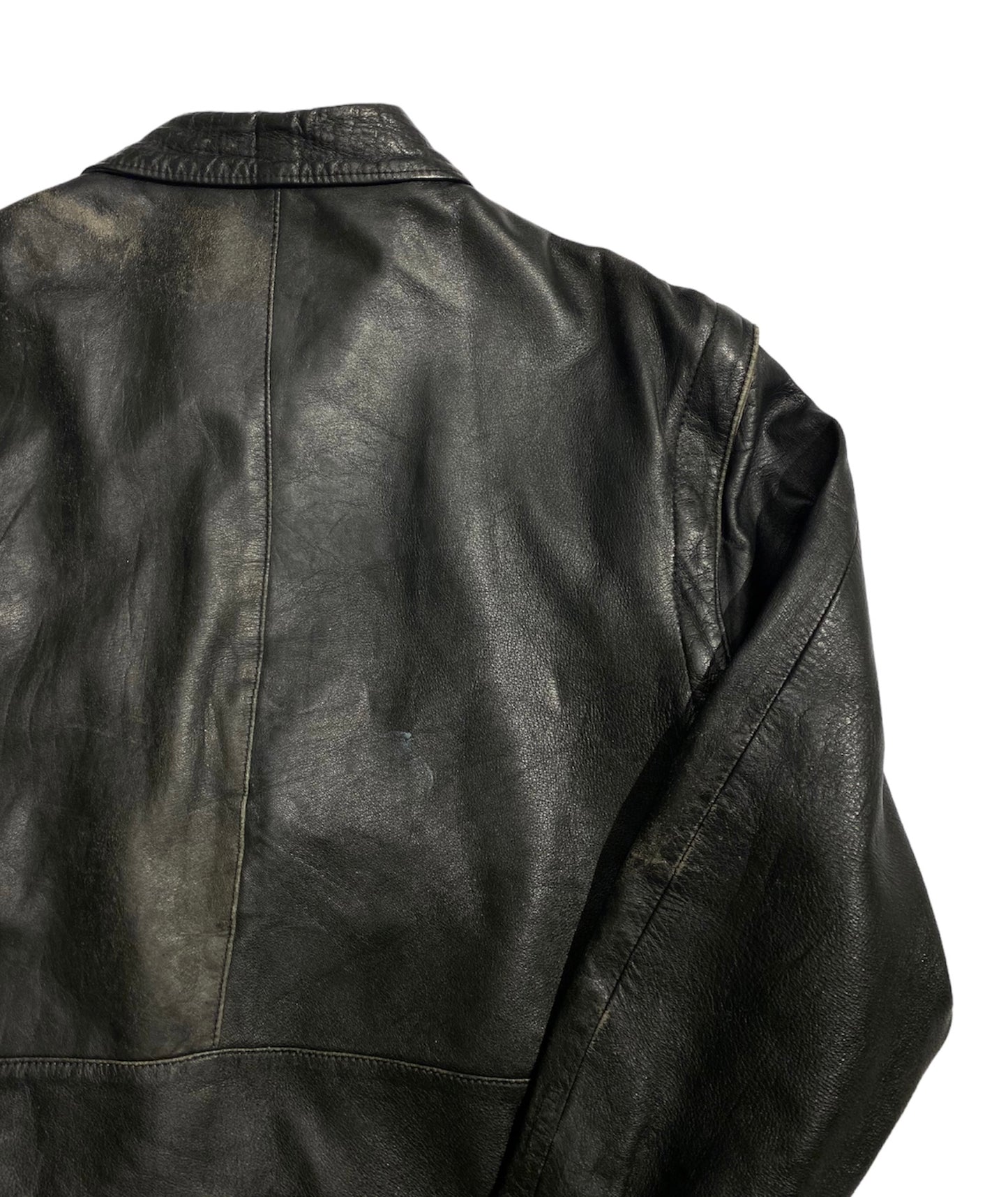 Vintage cut leather jacket